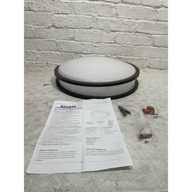20502ledd-bzr Access Lighting 20502ledd-bzr/acr Solero Ii 17 Inch 1-light Led Flush Mount Fixture Brushed Bronze