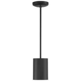 29000leddlp-mbl Access Lighting Pendant 6.5 Inch Metal 1-light Incandescent Matte Black With Shade