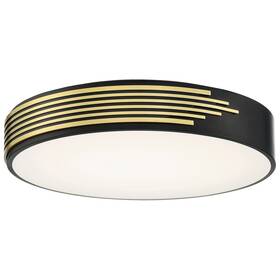 49952ledd-bl Access Lighting 49952ledd-bl/acr 49952ledd/acr Maestro 22 Inch W Led Flush Mount Drum - Black