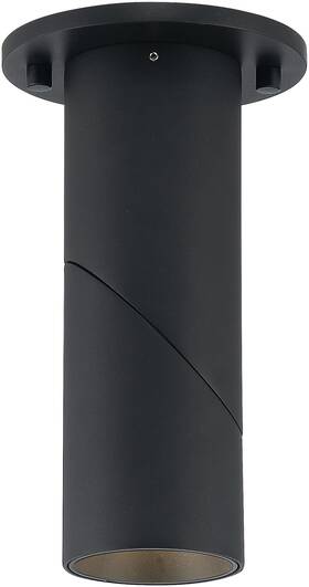 50012ledd-bl Access Lighting 50012ledd-bl/clr 50012ledd Transformer 3 Inch W Led Semi-flush Ceiling - Black