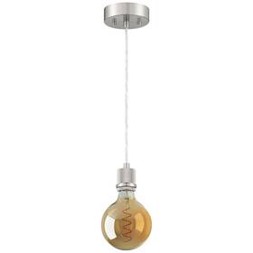 63138leddlp-bs-g40 Access Lighting Port Nine Bare G40 1 Lt Led Pendant Steel -