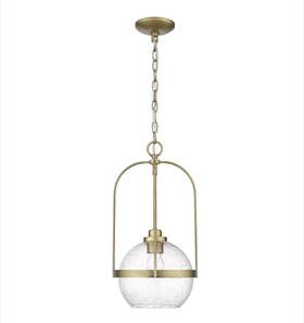 In10010atb Acclaim Lighting In10010 Devonshire 10 Inch W Pendant - Brass