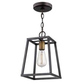In11380orb Acclaim Lighting Tiberton 1-light Oil-rubbed Bronze Pendant With Antique Brass Socket