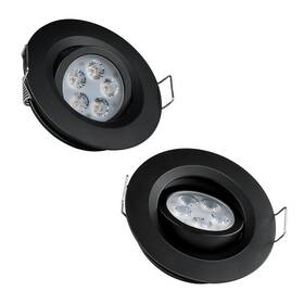 Ace-rmspl-3 Acegoo Swivel Rv Light Recessed Puck 12v Led Spotlight Interior Ligh