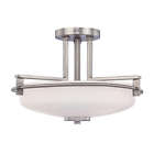 Acks03an Bidwell Lighting Acker Wide Mount Antique Nickel 759195009793