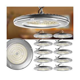 Aufo-22 Acohook 10pack 200w Led High Bay Light 30000lm Eqv. To 800w Hps/mh Ufo Commercial