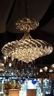 27112 Acrylic Ceiling Triarch Chandelier Light Lamp Optic 6 Gems