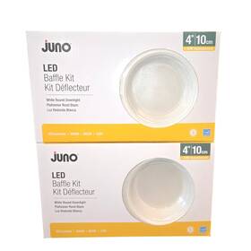 Acuity Brands Jklr4rd Juno Led Baffle Kit 4 Inch Round Downlight White 3000k 625 Lumens Jkl R4rd 2 Pack