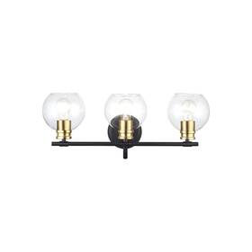 9164-3w Af Lighting 3-light Bathroom Vanity Bar 91643w