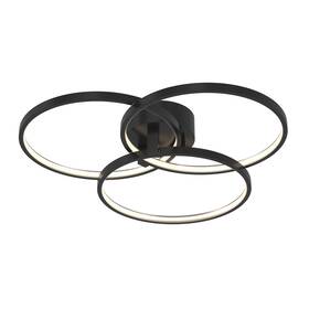 Afx 037949488347 Orion Flushmount Led 33w 1250lm 120v - Black