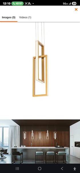 Colpo6l3od1gd Afx Colp06l30d1gd 6 Inch Cole Led Pendant