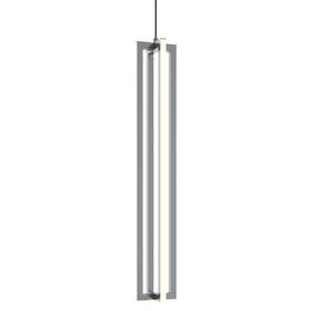 Cssp24l30d1sn Afx Cssp24l30d1 Cass 24 Inch Tall Led Mini Pendant - Nickel