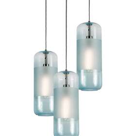 Hrp06mbsnaqrnd3 Afx Inc. Hermosa Pendant Satin Nickel