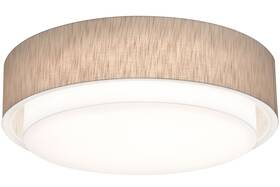 Afx Saf3244l5ajud-jt Saf3244l5ajud Sanibel 32 Inch W Led Flush Mount Drum Ceiling - Jute / White