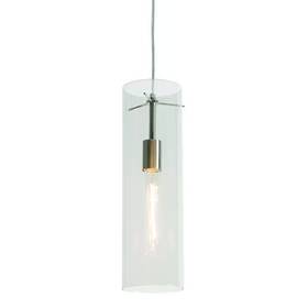 Vip05mbsncl Afx View Pendant - Satin Nickel Clear