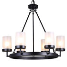 Ch105rr Aged Allen Chandelier- Roth 185 Rtl Bronze 6-light Ch105rr-