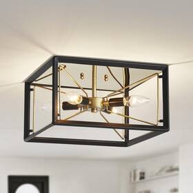 Cl047bb Agv Lighting Modern Ceiling Light Semiflushmount Close To Fixture For L