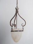F1796 Alabaster 1pal Stone Chandelier Murray Palladio Feiss Shade Sienna