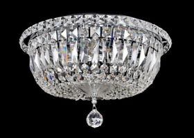 020244-010-fr001 Allegri 020244 Chrome Clear Betti 6-light 14inch.w Flush Mount Bowl Ceiling Fixture