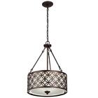 590934 Allen Fabric 18 Roth Light Earling Pendant Shade "