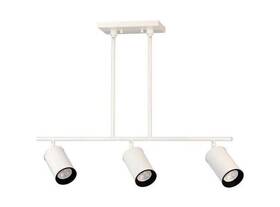 2592339 Allen Roth 725916107413 Mason 3-light 25.62-in Suspended Track Light Kit See Notes