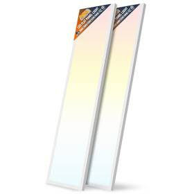 If14pl5cctx001 Allsmartlife 1x4 Led Flat Panel Light Surface Mount Ceiling 5cct 3000k/3800k/4500k/
