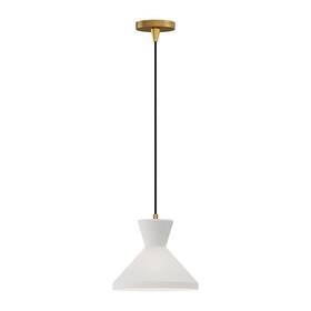 Pd473710agop Alora Mood Betty Pendant Aged Gold/opal Glass
