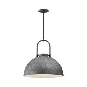 Pd504016sl Alora Mood Harper 16 Inch 1 Light 60-watt Steel Shade Pendant