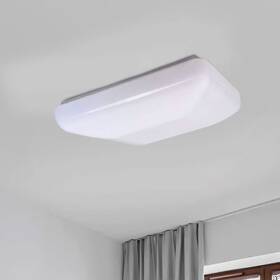 Amax Lighitng Inc. 190202206888 Lighting 20w Led Square In White Finish With 1200 Lumens