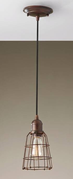 P1246prz American Lighting Association 2 Pack Generation Open Cage Pendant Light Bronze