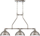 35973-an Antique 3 Jeremiah Pendant 35973 Timarron Light Lighting Industrial Nickel