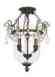 5711-ab Antique Crystorama Ceiling Light 2 Mount Brass