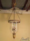 37757e Antique Fixture Converted Light Chandelier Hanging Bell Candle