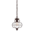 Lla1508ra Antq Laila Rstc Brnz Pendants Mini Quoizel
