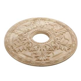 Hjl202400133 Antrader Ceiling Medallion Wood Cover Home Lighting