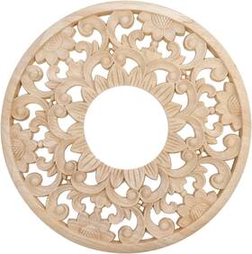 Hjl202400134 Antrader Ceiling Medallion Wood Cover Home Lighting Medallions
