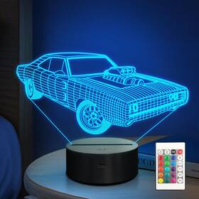 Fs-aw1033 Anywin Gifts For Car Lovers Cool Muscle Led Night Light Kids Bedroom Decors 16