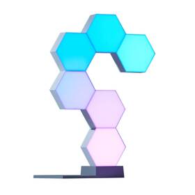 Apluschoice 657258053793 Wifi Smart Diy Led Light Quantum Lamp Home Party Decor Gift Voice Control 6 Pack