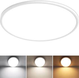 Bm-0060 Aprzlee 24 Inch Flush Mount Ceiling Light 56w 5600 Lm Fixture With 3 Cct S