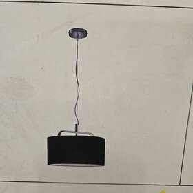 300100106 Arnsberg Cannes 1 Light 16 Inch Chrome Pendant Ceiling