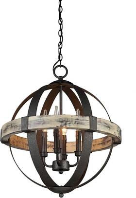 Ac10015 Artcraft Hanging 4-light Globe Chandelier Kitchen Island Light