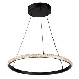 Ac6711bk Artcraft Lighting Nova Led 19.7 Inch Matte Black Pendant Ceiling Light