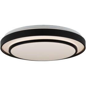 Ac7403bk Artcraft Lighting Aziza Led 19 Inch Black Flush Mount Ceiling Light