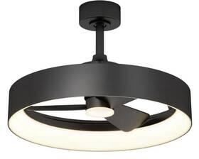 1806207 Artika Austin 23 Inch Led Ceiling Fan Fandelier 2000 Lumens