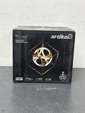 Artika 846979032747 Pdt-ml Luxury 18w Black/gold Modern Industrial Led Pendant Light For Kitc