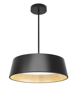 Artika 846979040391 Modern Led Pendant Light By 5 Cct Black And Wood