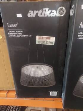 Artika 846979040605 Adrian Led Light Pendant New Opened Box