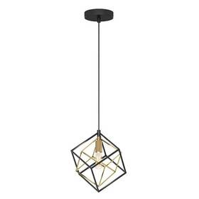 Pdt1-im-bg Artika Imperium Black And Gold Modern Mini Pendant Light Fixture For Kitchen