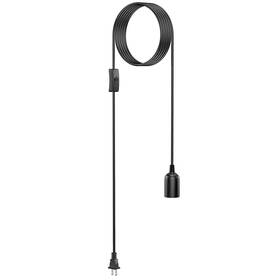 Arya003 Aryalight 1pack 15 Ft Hanging Lantern Lamp Cord Cable With On/off Switch E26 E27 Socket N