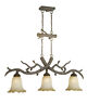 As-pdd500pt Vaxcel Lighting Aspen Single Tier Linear Chandelier 884656600285